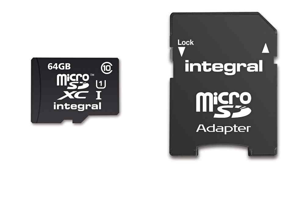 Micro Sd Xc Integral 64gb C10  C